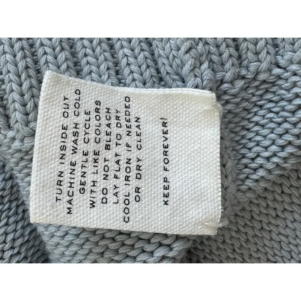 State of Cotton NYC Addison Sweater Sky Blue Size M NWOT w/dust bag